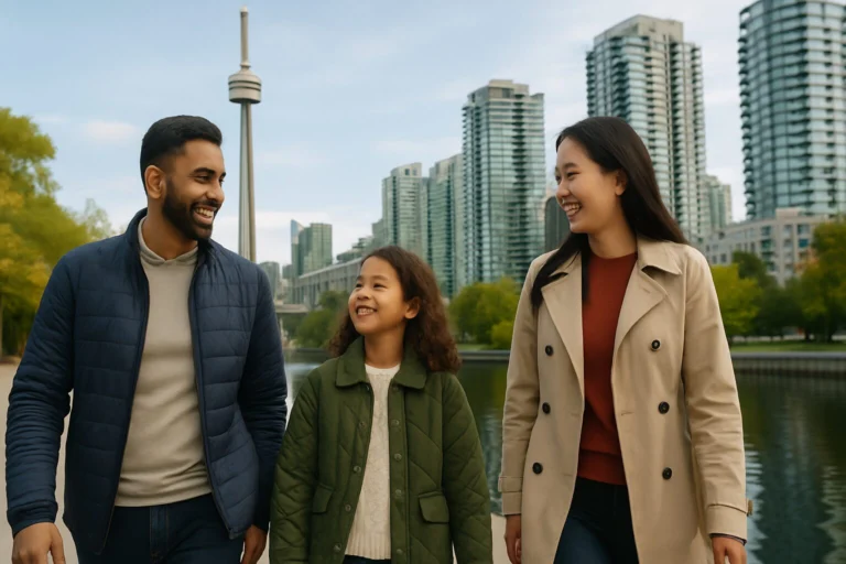 Family in Canada